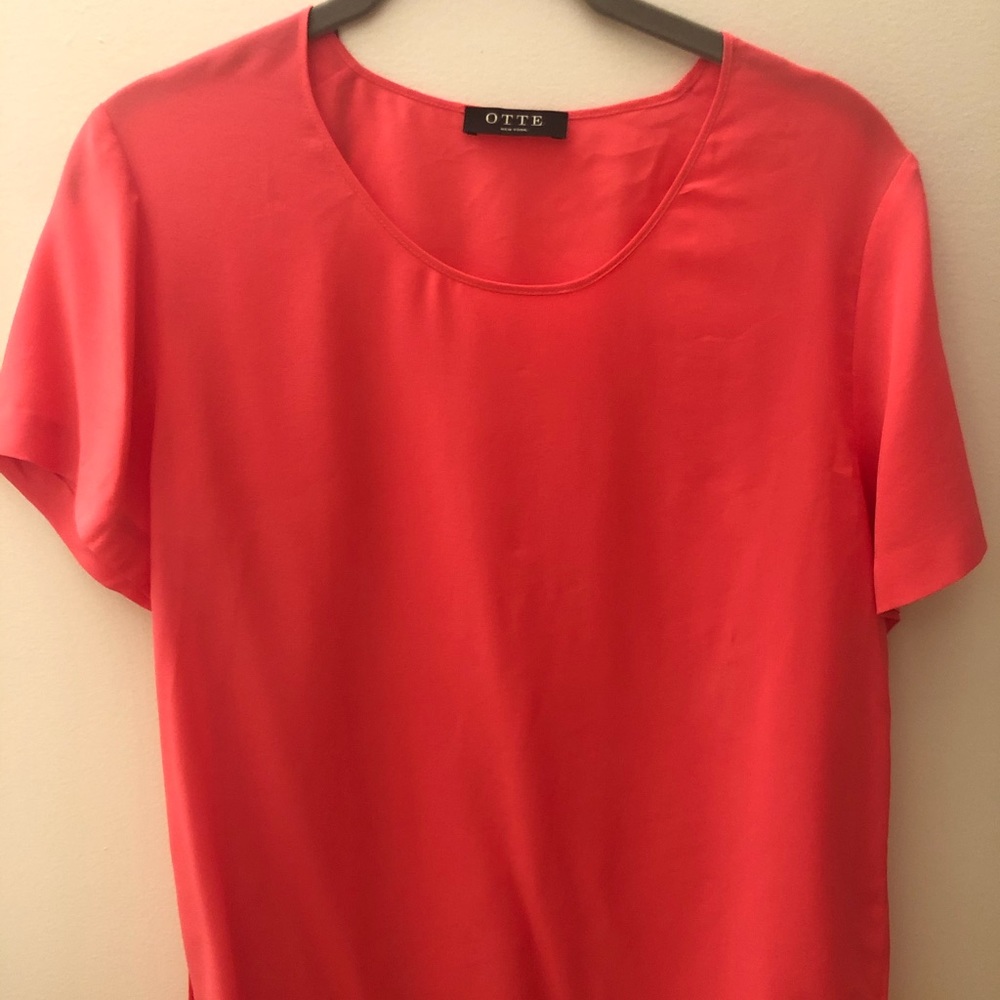 100% Silk Otte New York Shirt Size M